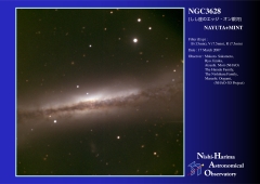 NGC 3628 (BVR)