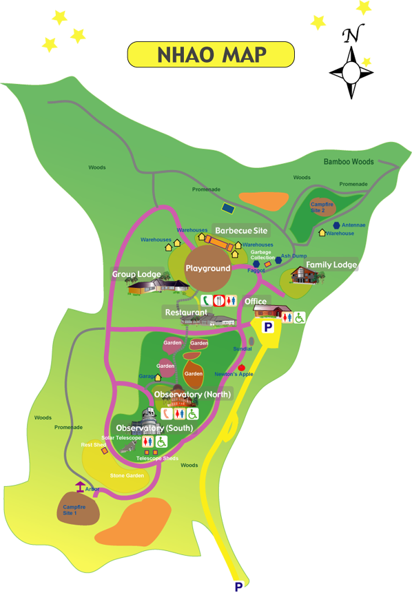 Illustrated Map of NHAO