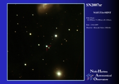 SN 2007sr BVR thumbnail
