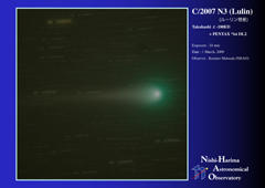 Comet Lulin on Mar. 1, 2009 thumbnail