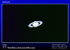 Saturn on Mar. 20, 2006