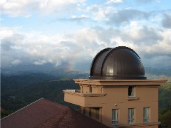 Rainbow over North