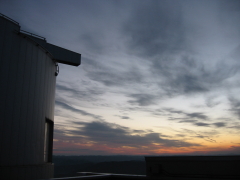 NAYUTA Enclosure in the Sunset