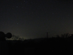 Canopus seen from NHAO on Mar. 20, 2009