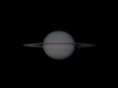 Saturn through NAYUTA on Apr. 18, 2009