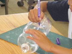 Drawing on the PET Bottle Rocket