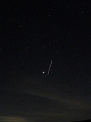 ISS and Jupiter from NHAO on Jan. 5, 2010